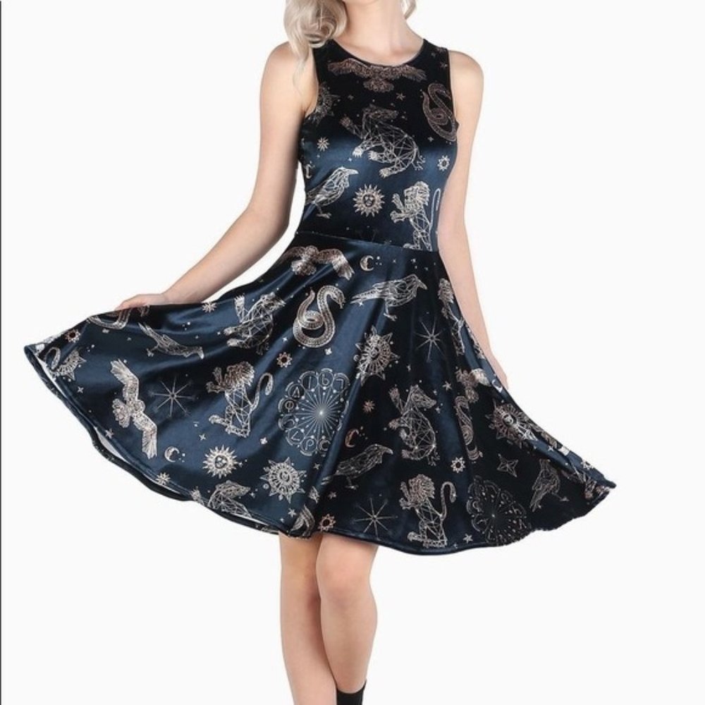 NWT Black Milk Magic Sky Longline Princess Dress XS